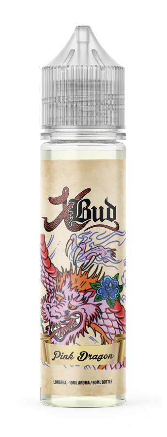 Export LONG FILL - Pink Dragon 10ml / Bouteille 60ml (0mg) x4