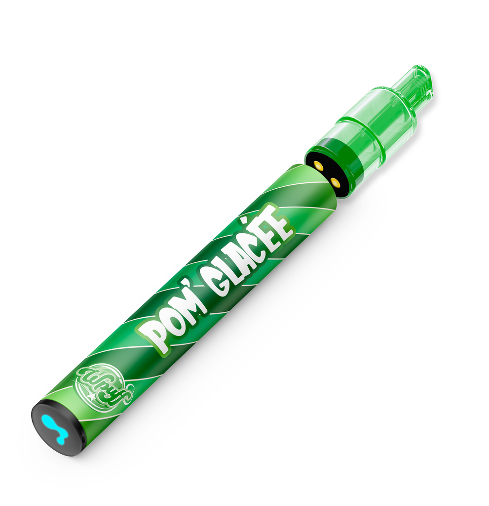 Wpuff Pod 2.0 800 - 1 batterie + 1 pod Pom Glacée x10