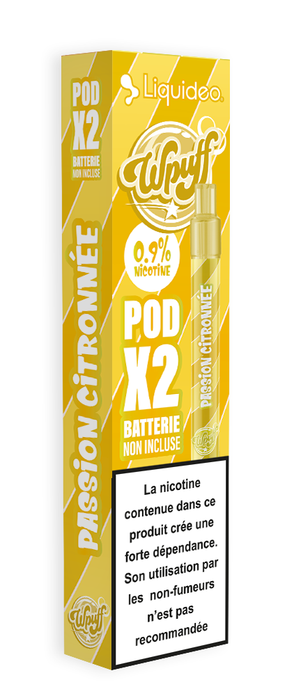 Wpuff Pod 2.0 - 2 pods Passion Citronnée x10