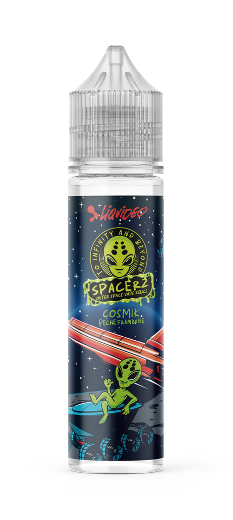 Spacerz - Cosmik Pêche Framboise 50ml x4