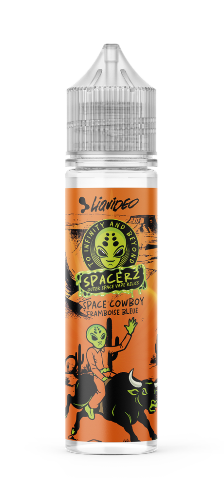 Spacerz - Space Cowboy Framboise Bleue 50ml x4