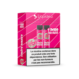 Wpuff 1800 - 2 pods Fruits Rouges x5