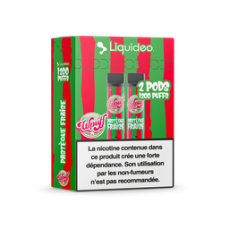 Wpuff 1800 - 2 pods Pastèque fraise x5