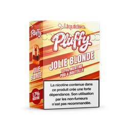 Pluffy - Jolie Blonde - 1 pod + 1 fiole 10ml 1,7% nicotine x10